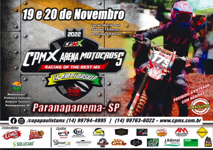 1ª Premiação: Campeonato Paulista de Motocross 2023: Itapetininga